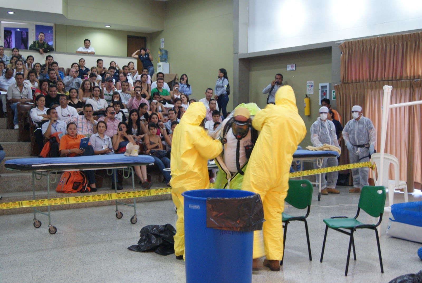 Analisís de investigación en seguridad, salud ocupacional y protección ambiental realizadas en instrucciones de educación superior en col...