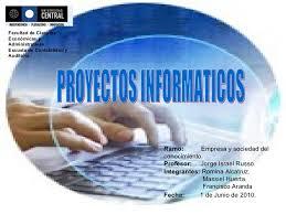 DEFINICIÓN DE PROYECTO INFORMÁTICO Y FACTORES CRÍTICOS PARA EL ÉXITO DE ESTOS