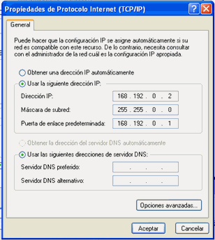 conexion a internet