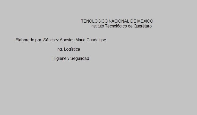 Leyes y Legislación Internacionales sobre la Higiene y Seguridad en el Trabajo.
