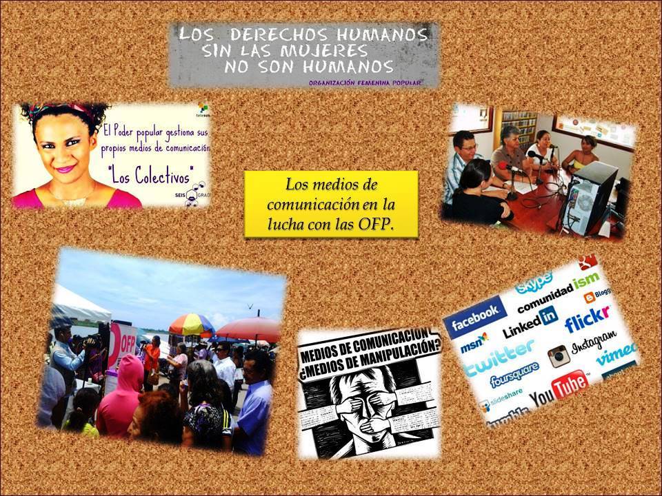 Contextualización del Movimiento social Organización Femenina Popular OFP