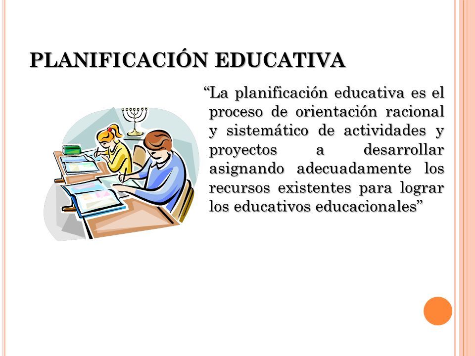 Planeación Educativa