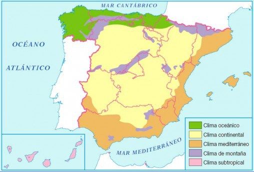 LOS PAISAJES ESPAÑOLES