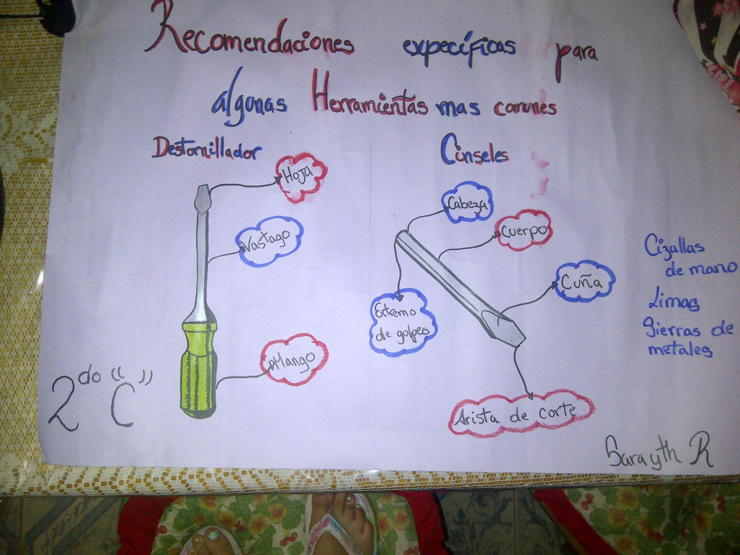 Recomendaciones expecificas para algunas herramientas mas comunes