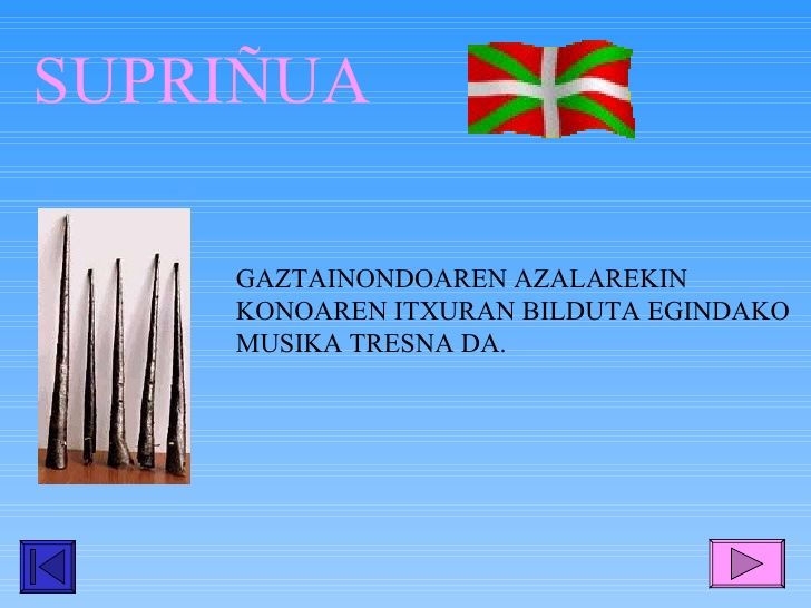 euskal herriko musika tresnak