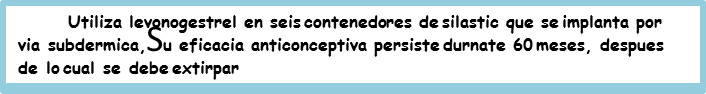 Anticoncepción médica, métodos mecánicos y quirúrgicos