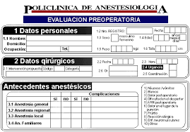 Evaluación preoperatoria y manejo postoperatorio