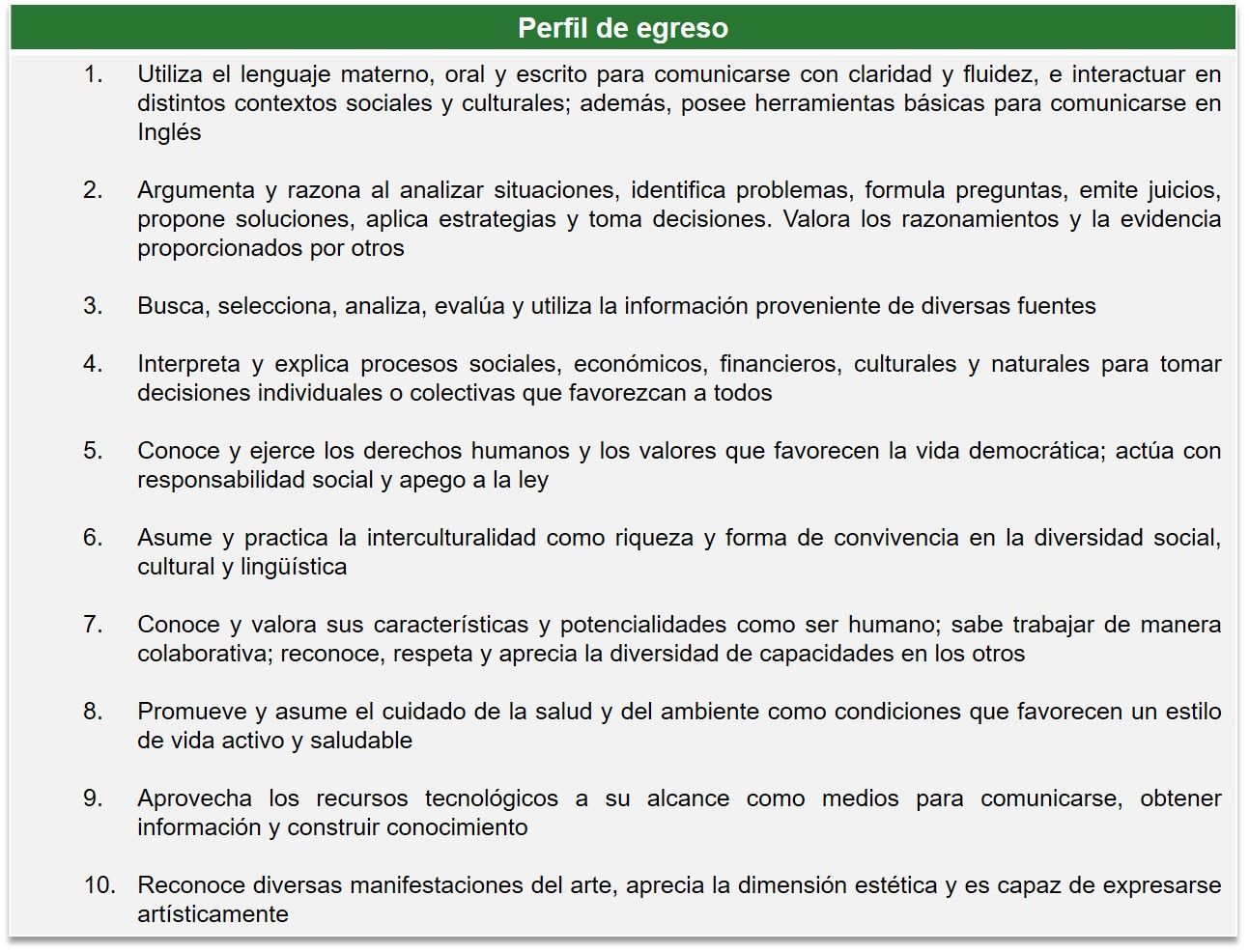 Plan de Estudios 2011 Educación Básica