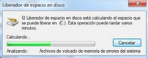 herramientas para dar mantenimiento al disco