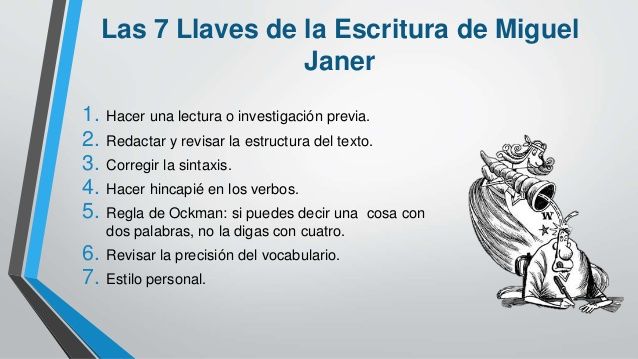 Las 7 llaves de la escritura : claves profesionales para redactar bien.