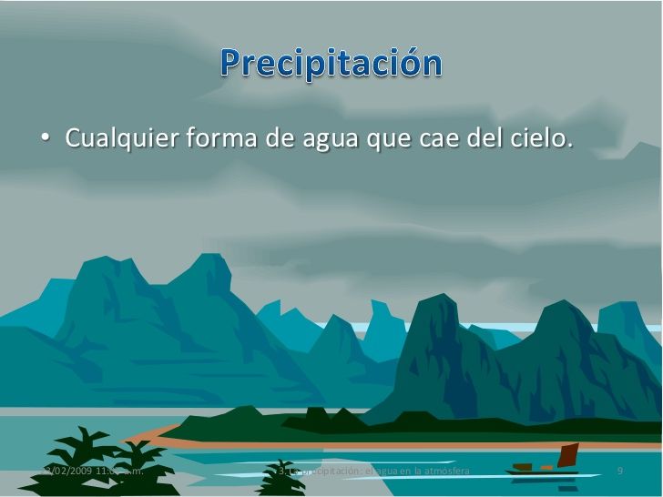 CICLO DEL AGUA