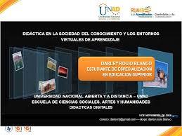 ESQUEMA PLE. DIDÁCTICA EN LA SOCIEDAD DEL CONOCIMIENTO Y LOS ENTORNOS VIRTUALES DE APRENDIZAJE