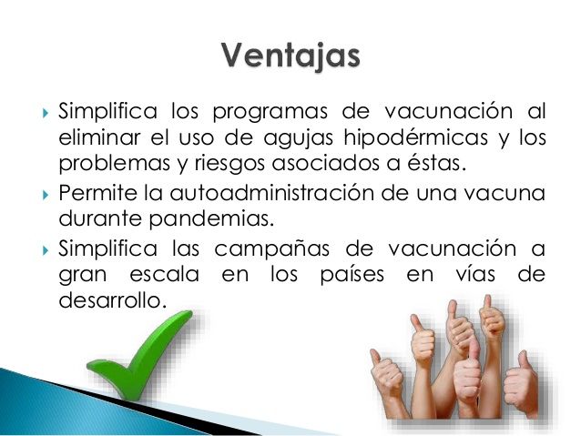 VACUNAS EN PARCHE