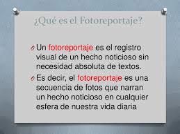 Clasificación de los Géneros Periodísticos en el foto-periodismo.