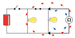 CIRCUITO DIVISOR DE CORRIENTE ELÉCTRICA EN CORRIENTE CONTINUA