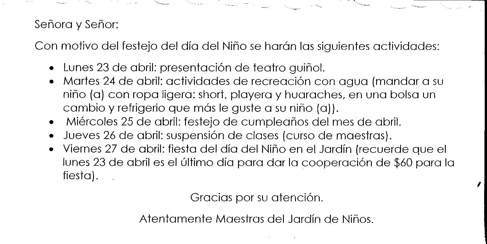 La enseñanza implícita en el quehacer del maestro.
