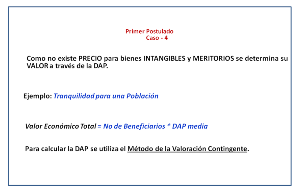 VALORACION ECONOMICA DE LOS IMPACTOS
