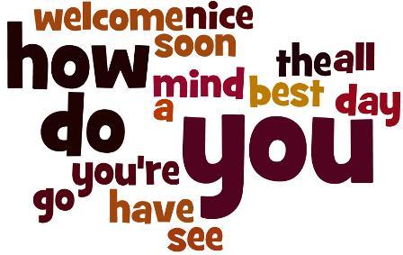 12.3 WELCOMING VISITOR