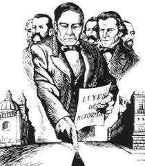 La guerra de los tres años y Benito Juarez.