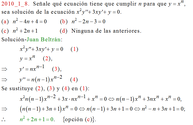 Ecuaciones Diferenciales
