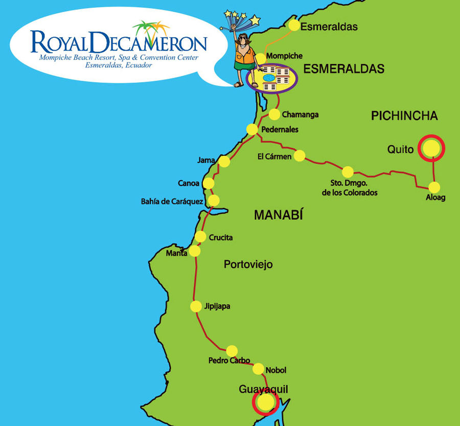 TOURIST PACKAGE ROYAL DECAMERON MOMPICHE BEACH RESORT