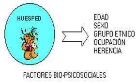 Triada ecologica Agente, Medio Ambiente y Huespet