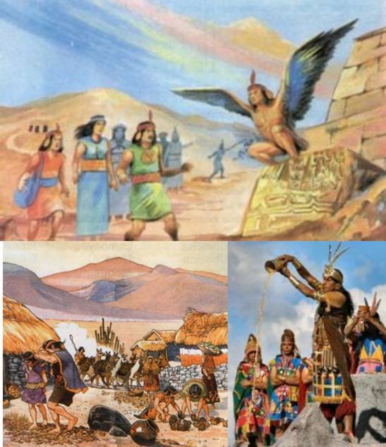 LEYENDAS SOBRE EL ORIGEN DEL TAHUANTINSUYO