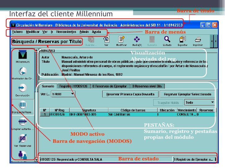 Sistemas integrados de gestión bibliotecaria