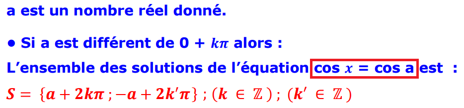 Trigonométrie