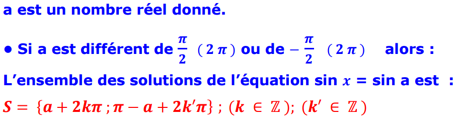 Trigonométrie