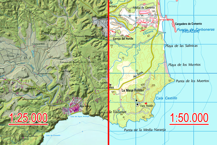 LA SUPERFICIE DE LA TIERRA EN MAPAS