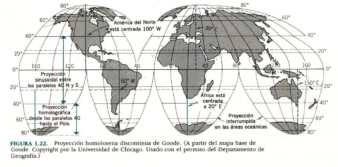 LA SUPERFICIE DE LA TIERRA EN MAPAS