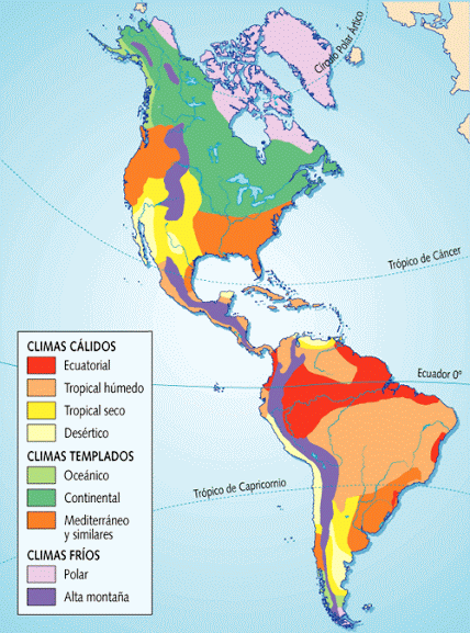Mapa 6. América Latina geografía económica.