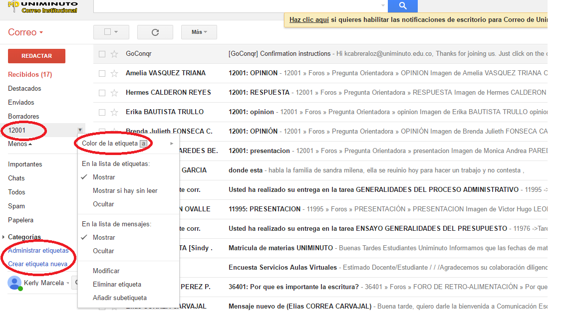 Importancia de E-maill y buenas practicas de "netiqueta"