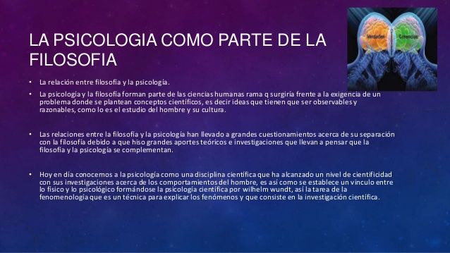 aportes de la filosofía, fisiología y biología a la psicología