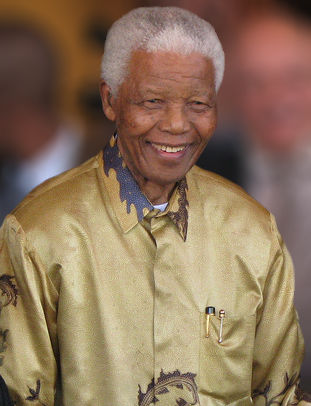 Nelson Mandela.