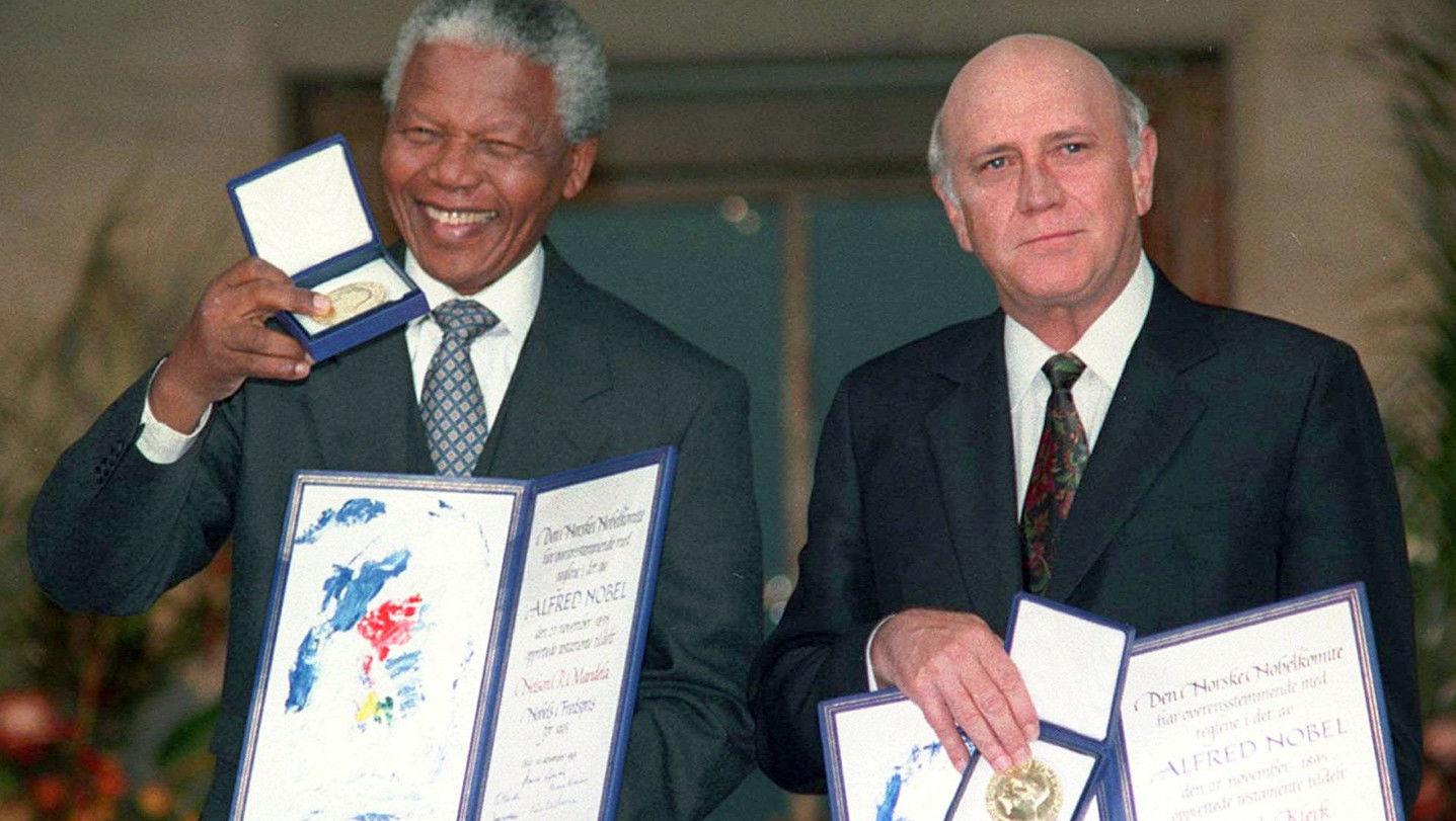 Nelson Mandela.