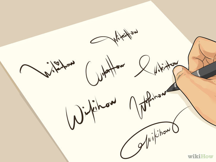 Métodos para falsificación de firmas