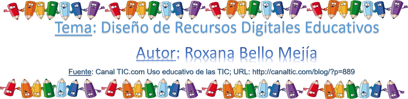 Diseño de Recursos Digitales Educativos