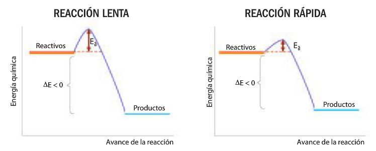 ENERGIA Y VELOCIDAD DE LAS REACCIONES QUÍMICAS