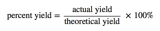 Quantities in Chemical Reactions