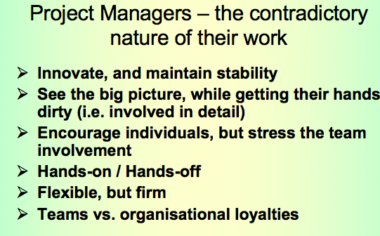 Product Life Cycle / Business Case / Role of PM / Project Charter