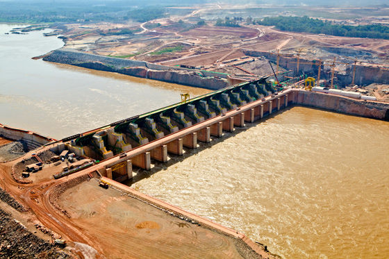 A Geração de energia hidrelétrica no Brasil