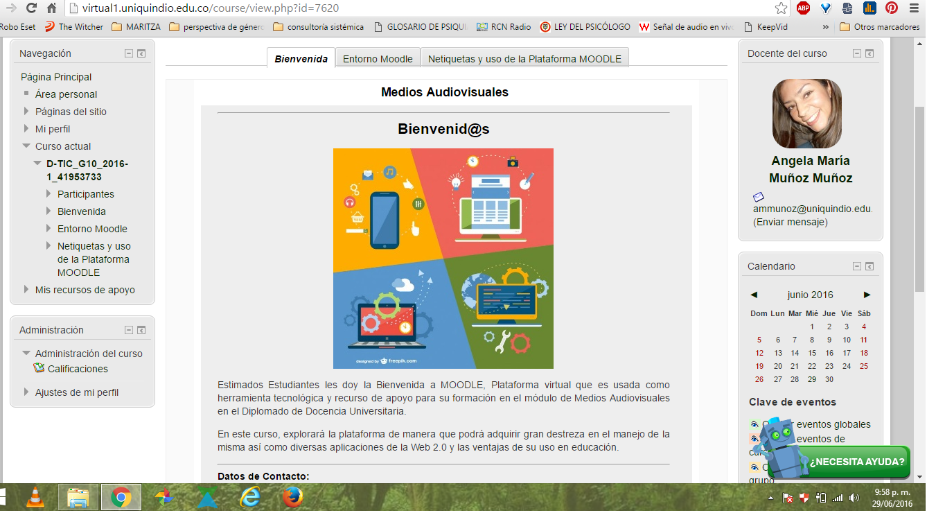 PLATAFORMA EDUCATIVA MOODLE