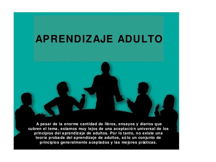 Andragogía y aprendizaje del adulto