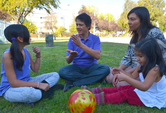 Familias que tienen hijos discapacitados discapacidad familia