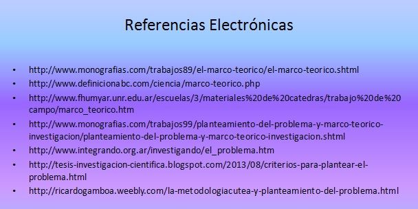 El Problema y el Marco Teórico dentro del Proceso Investigativo