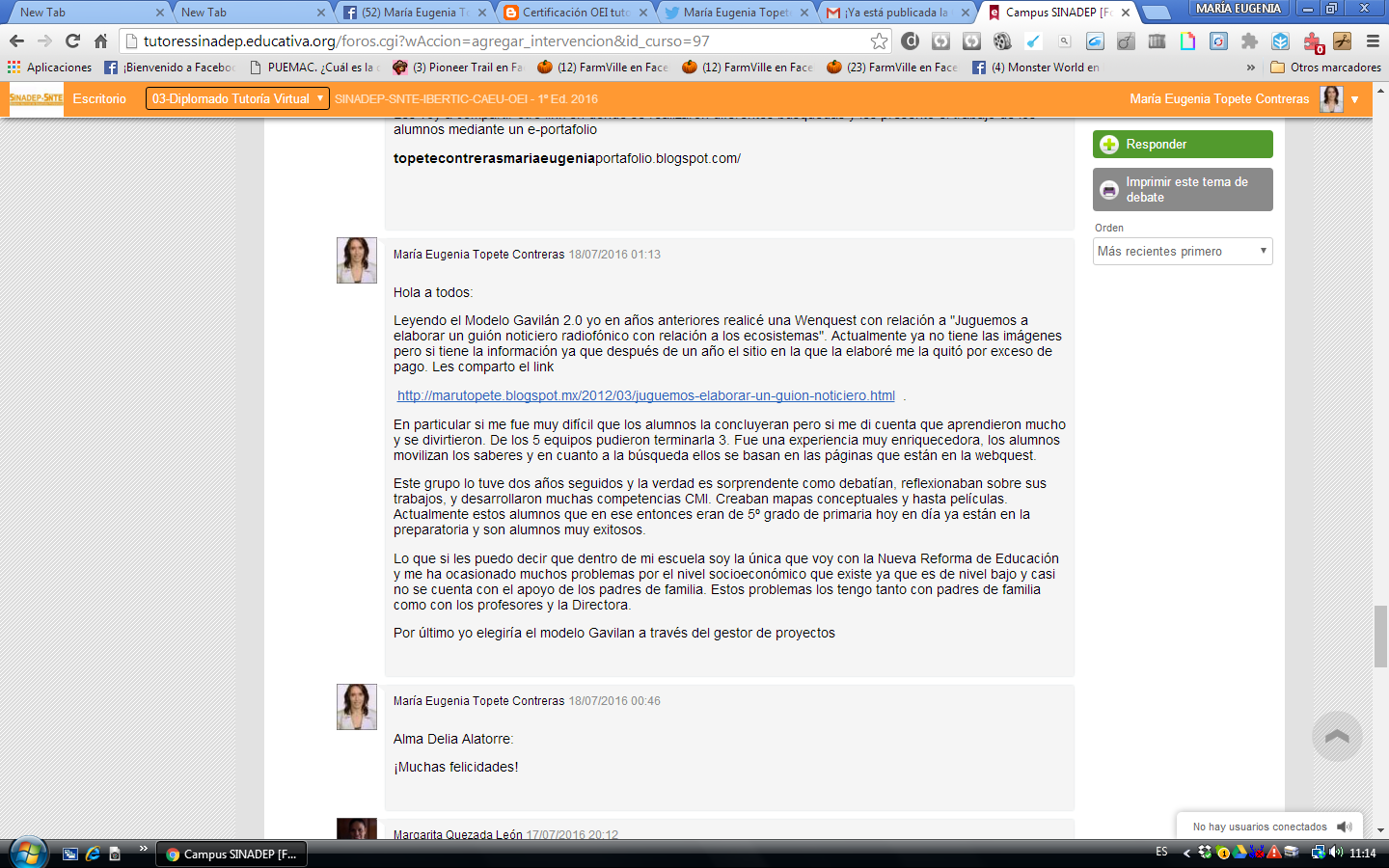 "Anatomía de mi PLE"