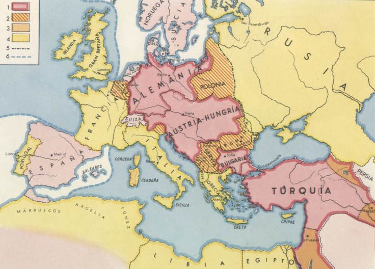 Causas principales de la Primera Guerra Mundial