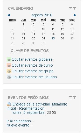 Contenidos y entornos del curso